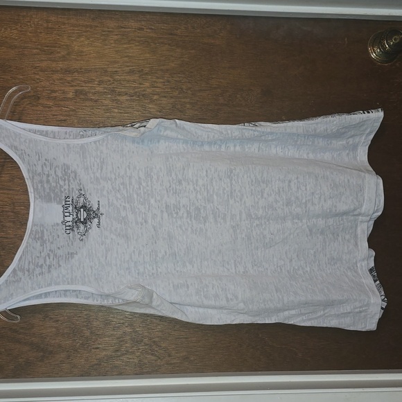 White Tank with Motorcycle | Harley-Davidson - Picture 4 of 5